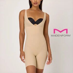 Maidenform NWT Wear-Your-Own-Bra Tummy Control Shapewear Bodysuit Anti-Static S